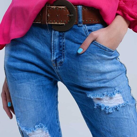 ❤️LAST ONE! NEW Q2 Premium Mom Jeans - Picture 6 of 11